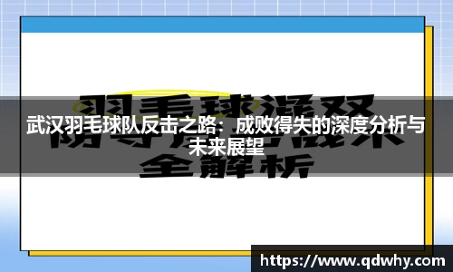 武汉羽毛球队反击之路：成败得失的深度分析与未来展望