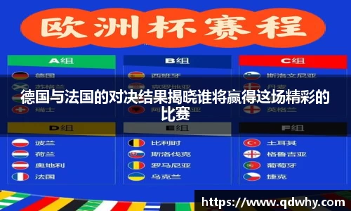 德国与法国的对决结果揭晓谁将赢得这场精彩的比赛